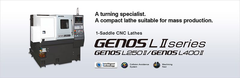 Máy tiện 1 bàn trượt OKUMA GENOS LⅡ series