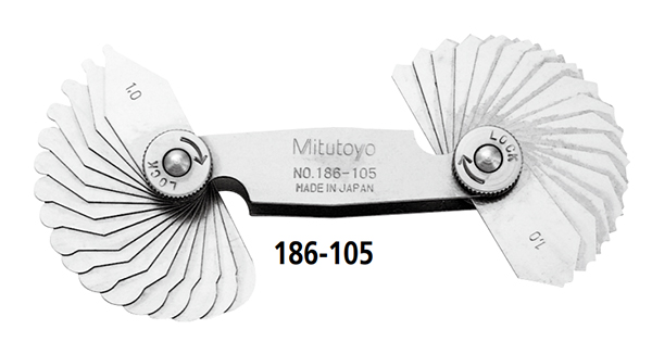 Bộ dưỡng đo bước răng Mitutoyo series 186-105