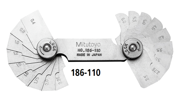 Bộ dưỡng đo bước răng Mitutoyo series 186-110
