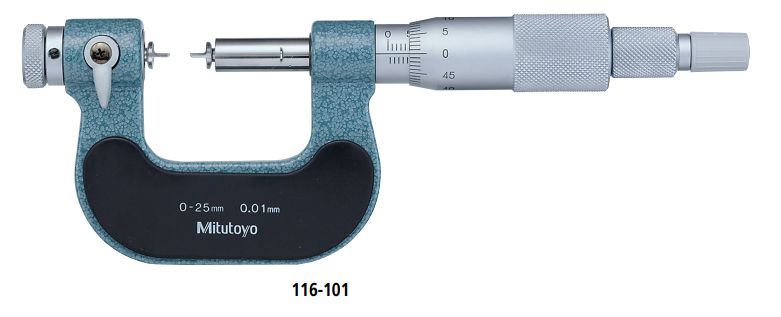 Dòng Panme đo ngoài cơ khí đa năng Mitutoyo series116-101