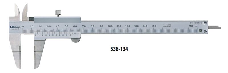 Dòng thước cặp có mỏ kẹp kiểu lưỡi mỏng đo rãnh hẹp series 536