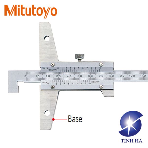 Dòng thước đo sâu cơ khí kiểu móc cuối Mitutoyo series 527