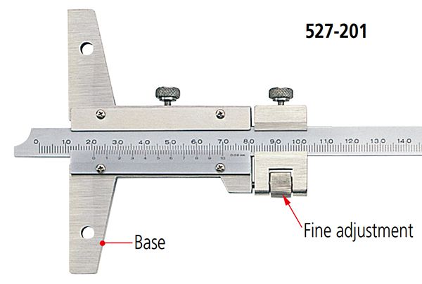 Dòng thước đo sâu cơ khí Mitutoyo series 527
