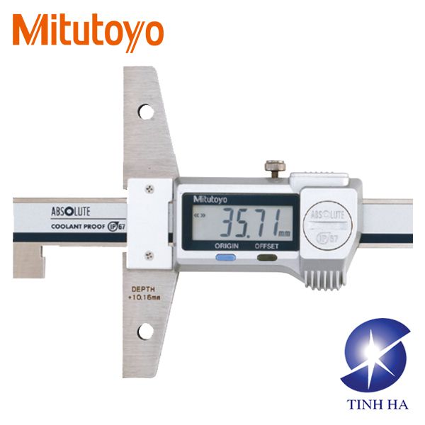 Dòng thước đo sâu điện tử kiểu móc cuối series 571 Mitutoyo