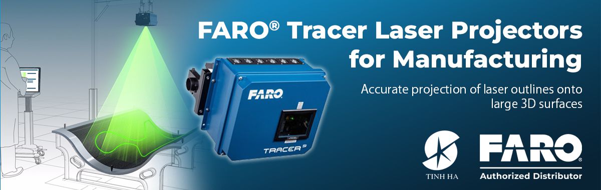 FARO® Tracer Laser Projectors for Manufacturing