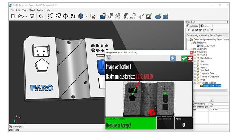 Phần mềm cho máy chiếu laser FARO BuildIT
