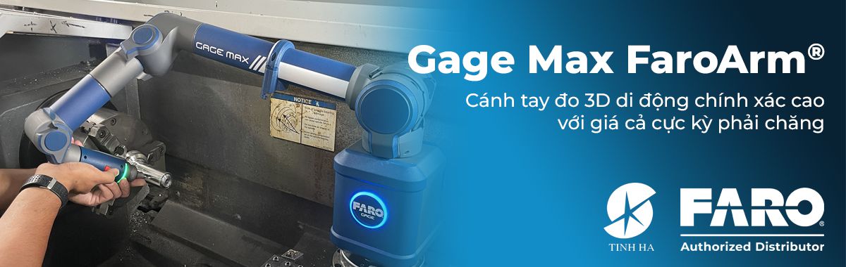 Máy đo 3D (CMM) di động Gage Max FaroArm®