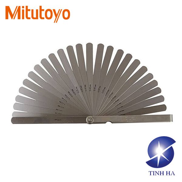 Bộ căn lá đo độ dày Mitutoyo 184-301S (0.05-1mm/13 lá/150mm)