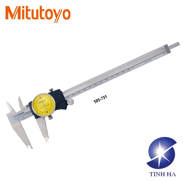 Thước cặp đồng hồ 0-200mm/ 0.02mm Mitutoyo 505-731