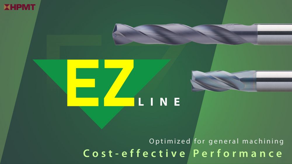 Tiết kiệm chi phí với dao phay ngón & khoan EZ Line của HPMT