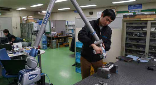 FARO Arm giúp tăng gấp 5 lần hiệu quả đo lường cho Calsonic Kansei Hàn Quốc