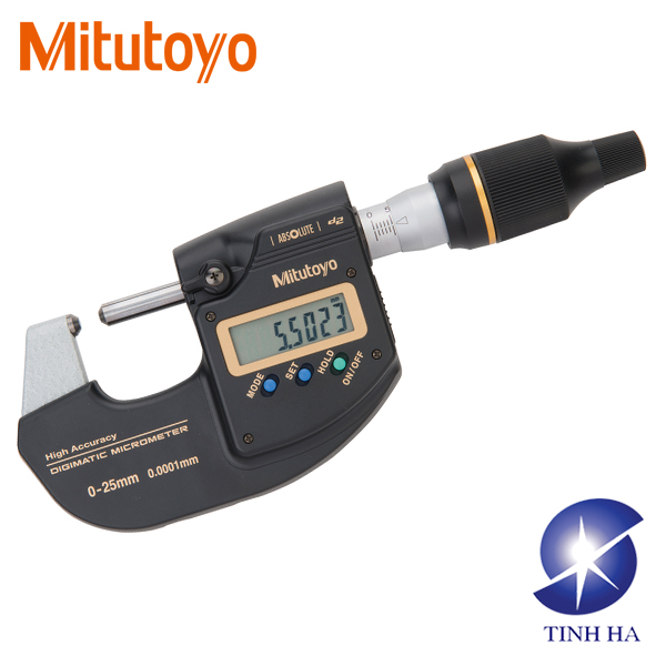 Panme đo ngoài điện tử Mitutoyo 293-100-10 (0-25mm/0.0001mm)
