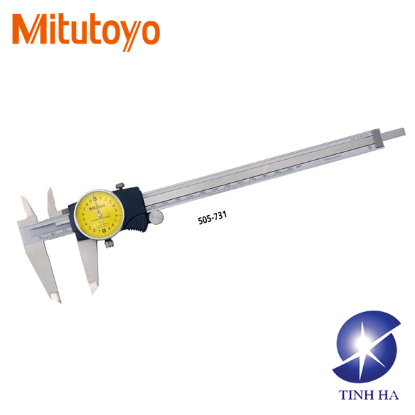 Thước cặp đồng hồ Mitutoyo 505-731 (0-200mm)