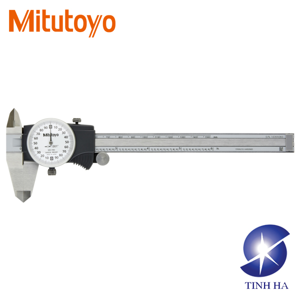 Thước cặp đồng hồ 6inch Mitutoyo 505-740J