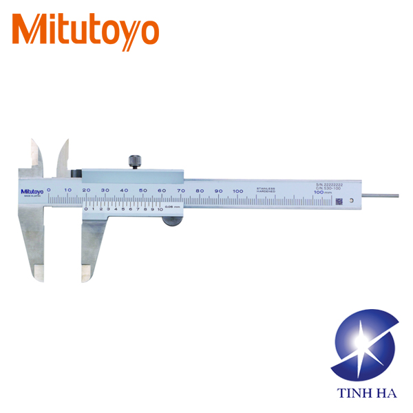 Thước kẹp cơ khí 100mm Mitutoyo 530-100