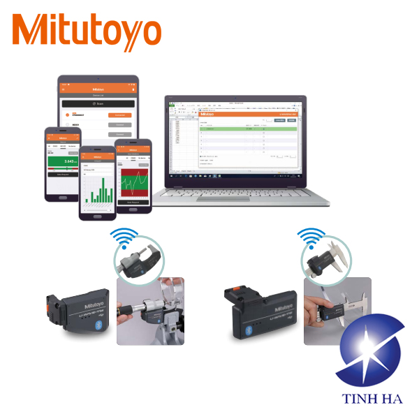 Mitutoyo U-WAVE-TMB/TCB - Bộ truyền dữ liệu không dây Bluetooth
