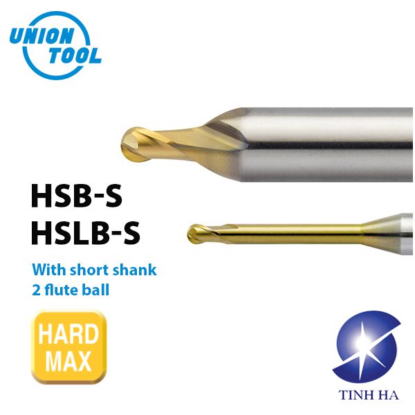 Dòng dao phay cầu chuôi ngắn HSB-S/HSLB-S