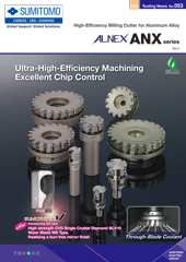 High Efficiency Milling Cutter for Aluminum Alloy ALNEX ANX series