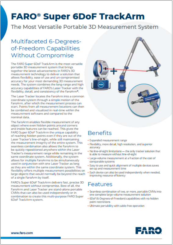 Super 6DoF TrackArm